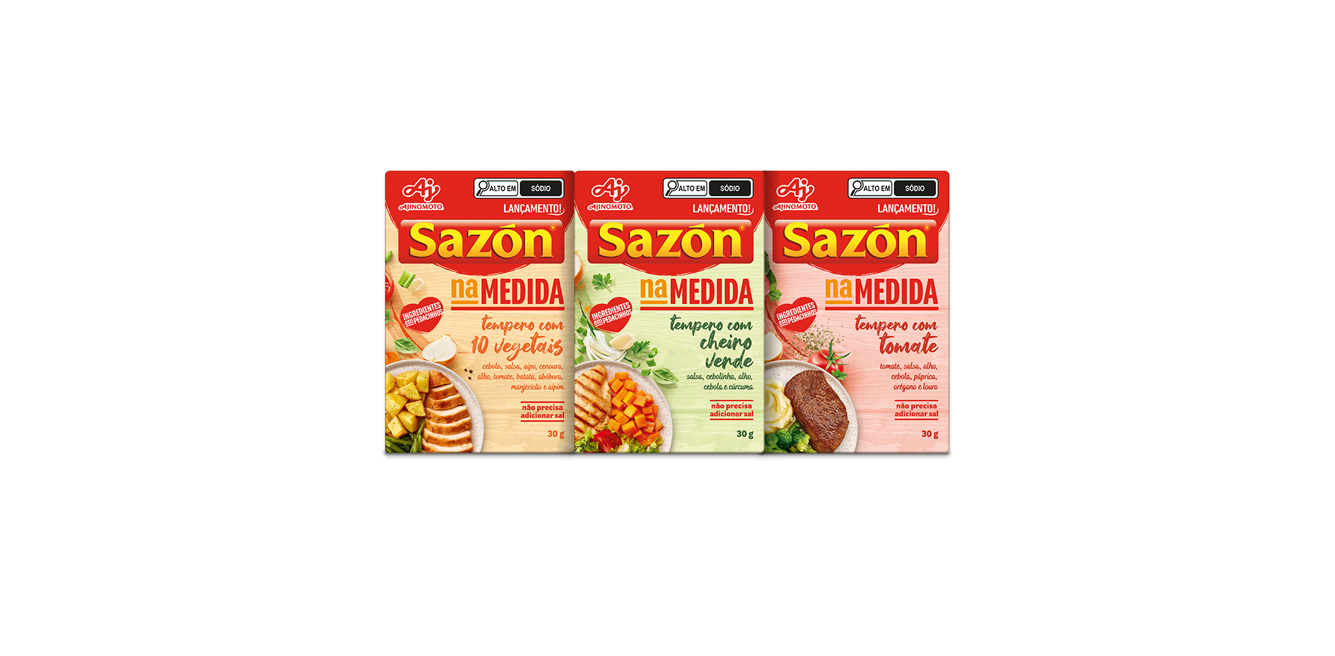 PRODUTOS TEMPERO SAZÓN® NA MEDIDA