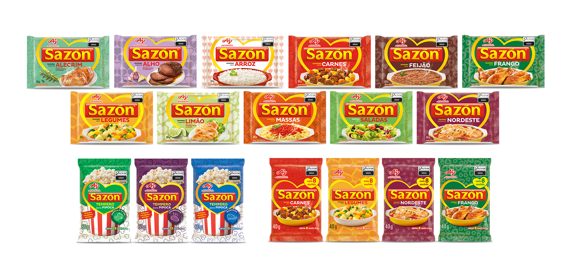 PRODUTOS TEMPERO SAZÓN®